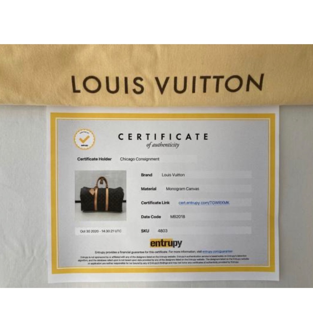 Louis Vuitton Keepall 45 - Picture 8 of 10